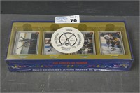 Sealed Box of 90'-91' Junior Hockey Cards