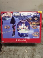 5ft Inflatable Snow Globe