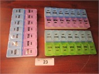 Plastic Pill Boxes