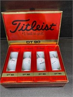 12 nos titleist dt90 golf balls