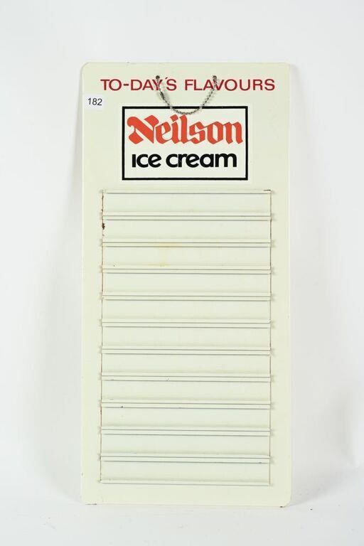 NEILSON ICE CREAM SST MENU BOARD