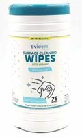 D1)  New Evident Surface Cleaning Wipes w/Bleach
