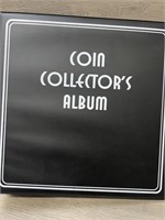 Coin /Currency Collectors album with Foreign