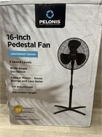 NIB Prelonis 16" Pedestal Fan