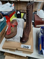 Colorado Funkya Brown Boots & Birkenstock Sandals