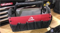 Husky 17 Inch Open Tool Tote With Rotating Handle
