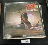 9 Vinyl Records. Ozzy Ozbourne, Van Morrison.