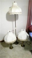 2 lamps/floor lamp