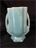 5.5 “ VINTAGE TURQUOISE POTTERY DECO VASE