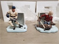 Hockey Player Book Ends