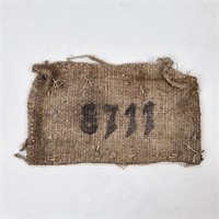 WWII CONCENTRATION CAMP CLOTHING PATCH