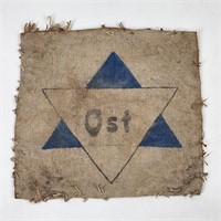 WWII CONCENTRATION CAMP CLOTHING PATCH