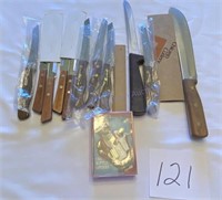 Lot Miscellaneous Kitchen Knives and Whimsical