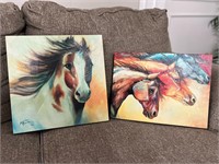 Horse Paintings Wall Art Prints by Maria Baldwin