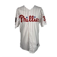 Cole Hamels Philadelphia Phillies MLB Signed Jerse