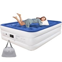 B612  Ophanie 18" Queen Air Mattress, Built-in Pum