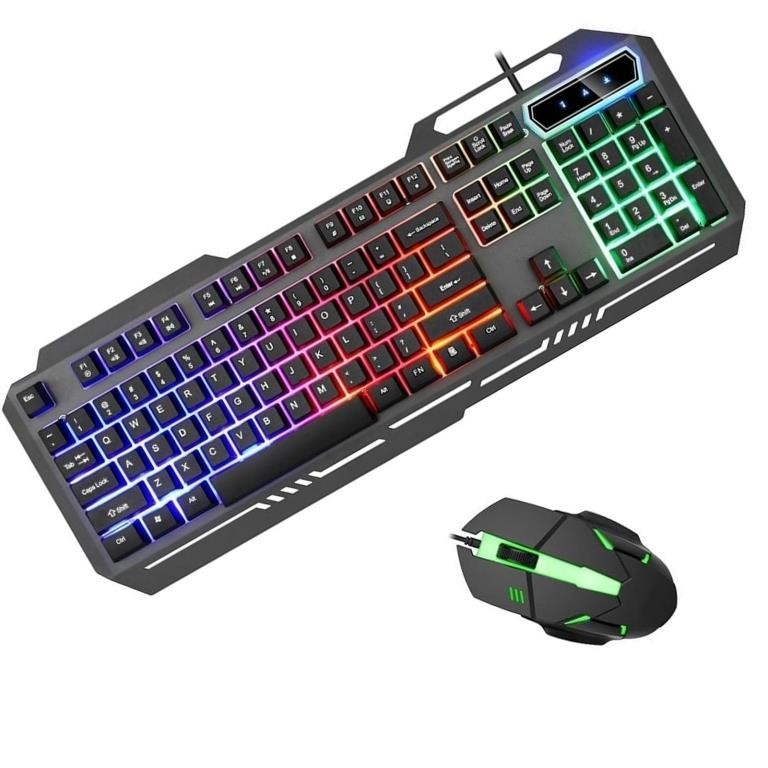 OF3261  Suproot Keyboard & Mouse Combo, Backlit US