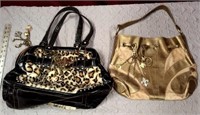 Two Kathy Van Zeeland Handbags