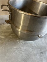 Hobart stainless steel mixing bowl