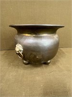 Quality Brass Footed Cauldron