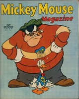 WALT DISNEY MICKEY MOUSE MAGAZINE VOL 5 #1 1939