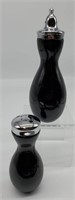 Fenton Dusk (cased black & gray) shakers