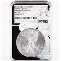 2020-(S) Signed ASE NGC MS70