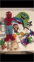 MISC TOYS, SHELLS, TROLL