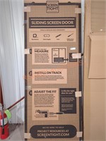 Screen tight Sliding Screen Door