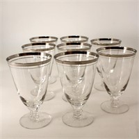 Tiffin Brookmar  Water Glasses 8