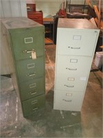 File cabinets.  Set of two file cabinets.  Both