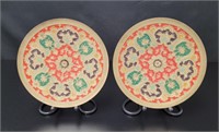 Persian in Avalon brass decorative plates