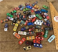 Group of diecast cars