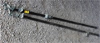 large 5 ft pole clamps