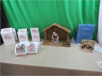 Avon Nativity Figures, Stable