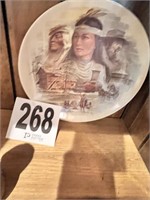 Cherokee National Collector Plate By Ben
