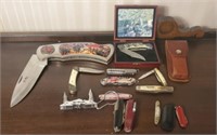 LG. Confederate Knife, Battman , Swiss & More