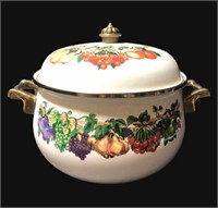 Kensington Garden Porcelain Enamel Boiling Pot