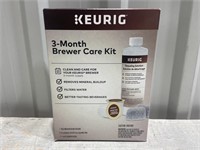 Keurig 3 Month Brewer Care Kit