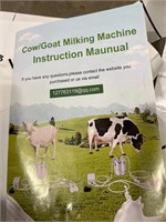 Cow/ goat milking machine