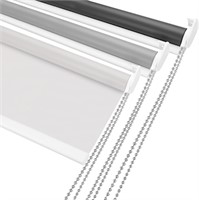 Blackout Roller Shades  24x72  White