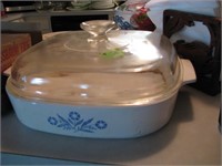 Large Corningware dish with lid