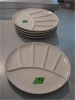 Misc lot of Divided plates