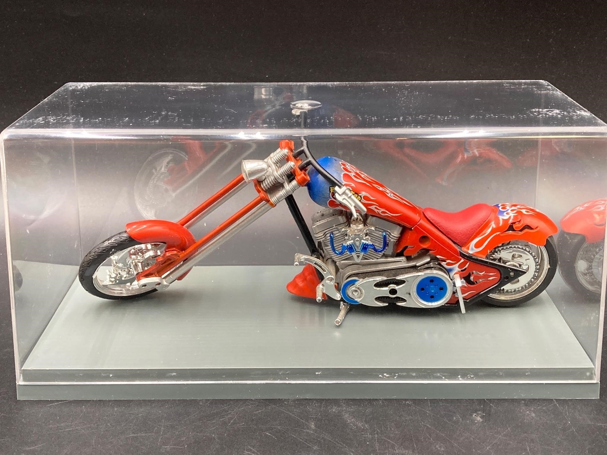 2004 Monster Choppers Flame Chopper 1:12 Diecast