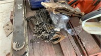 2 - Chainsaw Files, Several Used Chains,
