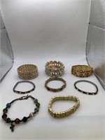 NICE BRACELET LOT OF 8