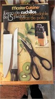 Master cuisine 15 piece, knife set in box