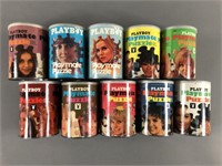 10pc Vtg Playboy Puzzles in Can-2 are Sealed