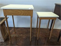 PAIR OF OCCATIONAL TABLES