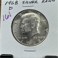 1968-D JFK SILVER HALF DOLLAR